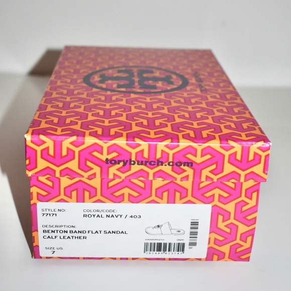 TORY BURCH BENTON BAND FLAT SANDAL - Picture 8 of 8